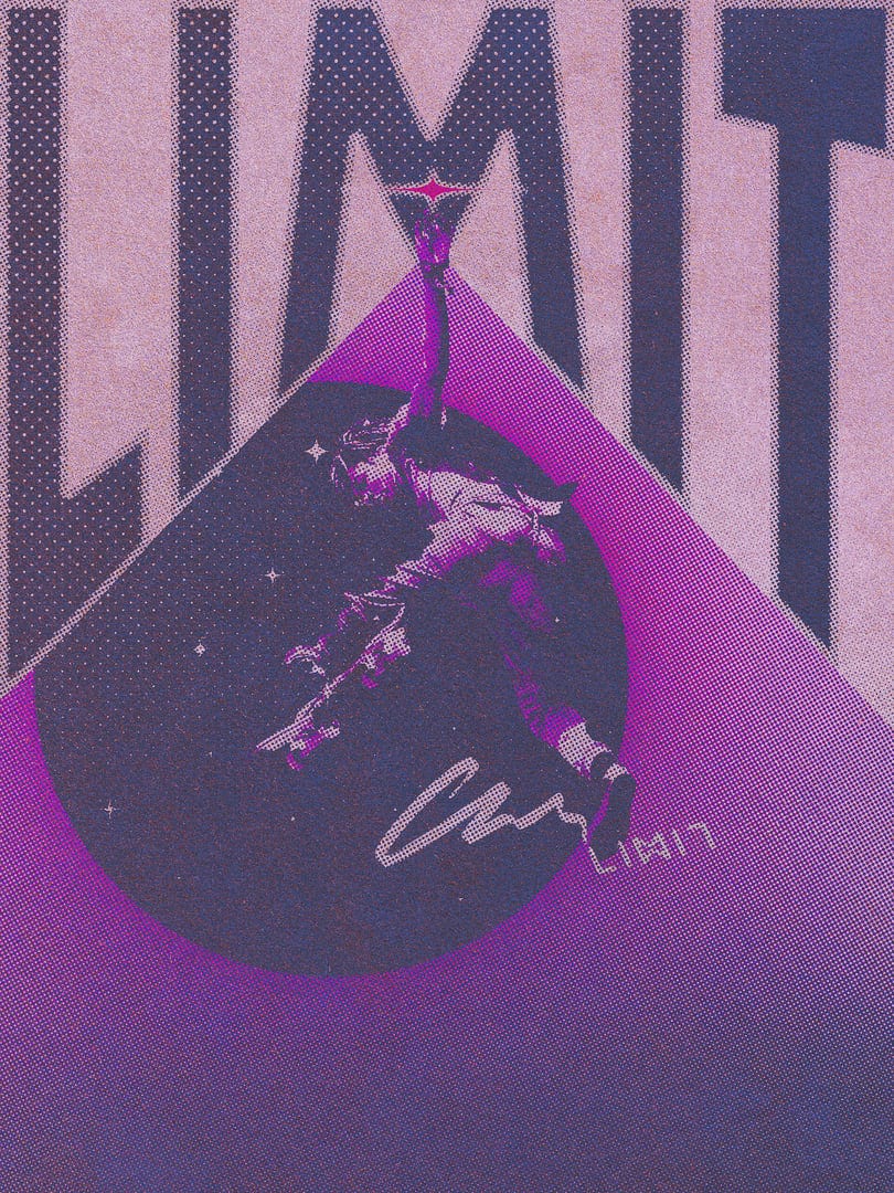 A personal poster made for the LIMIT brand.